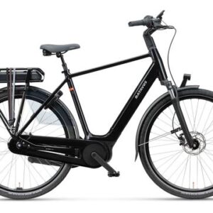 BATAVUS Finez E-Go Active Plus N8, Zwart Glans